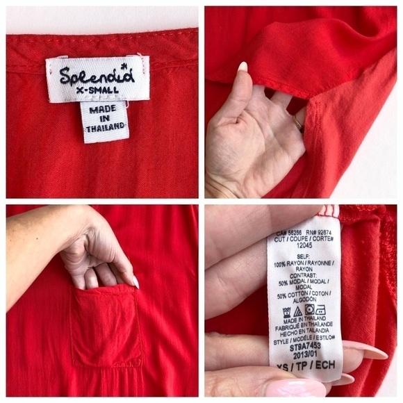 Splendid Dolman Pocket Tee - Picture 7 of 8